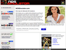 Tablet Screenshot of ndsemulator.com